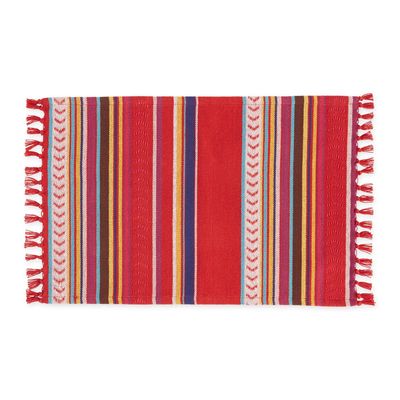 Placemat - Baja Stripe Rug Weave