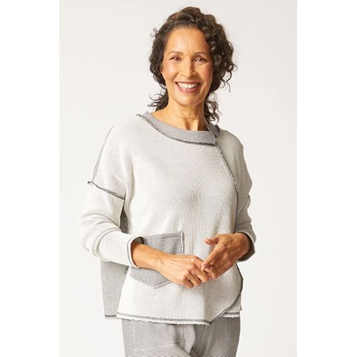 Opposites Attract Inside Out Pullover