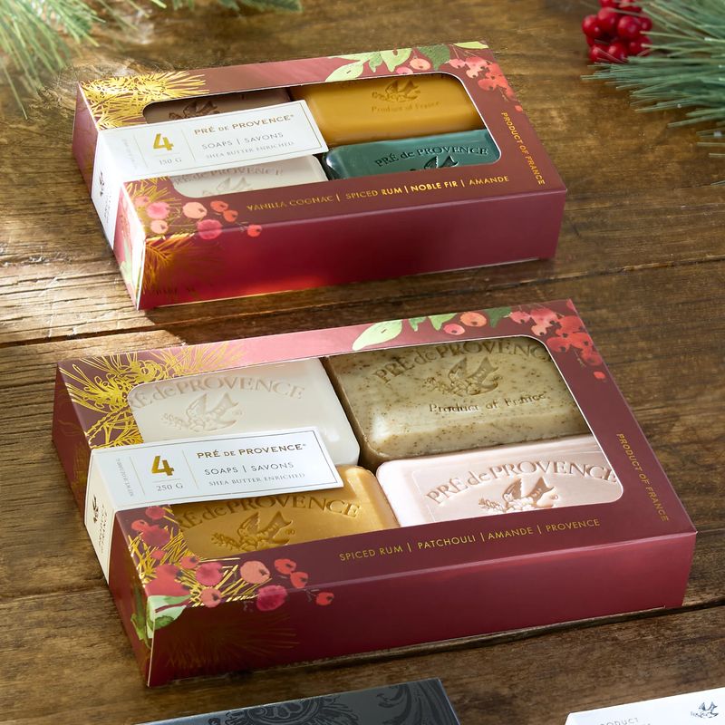 Heritage Soap Holiday Gift Set 4/250g