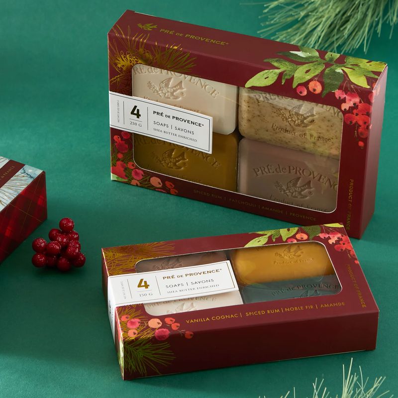 Heritage Soap Holiday Gift Set 4/150g