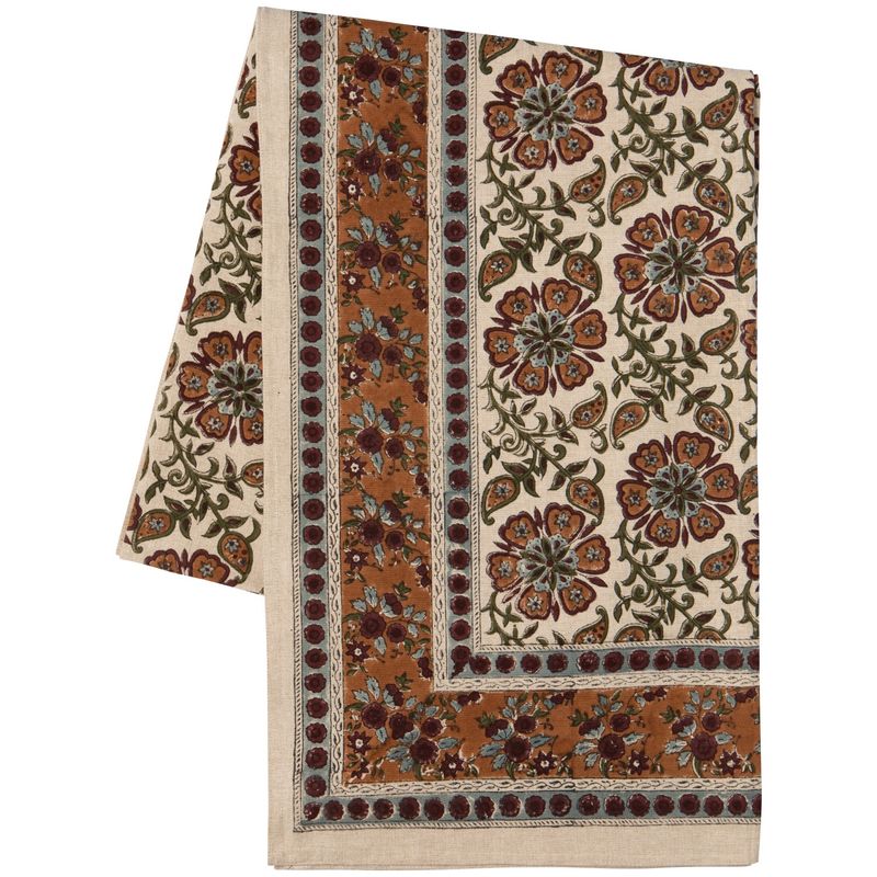 Tablecloth Block Print - Elysian