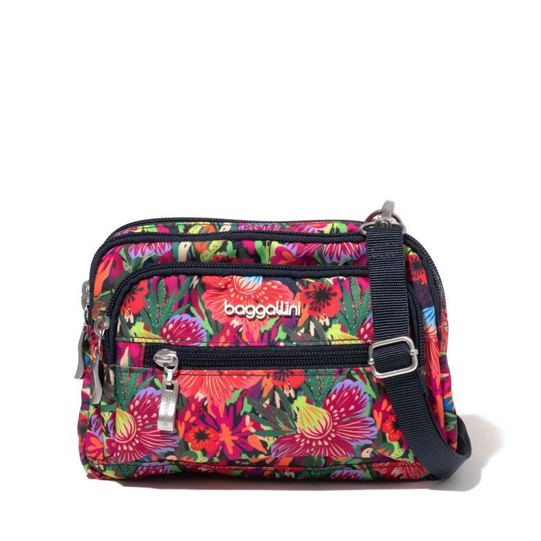 Triple Zip Handbag