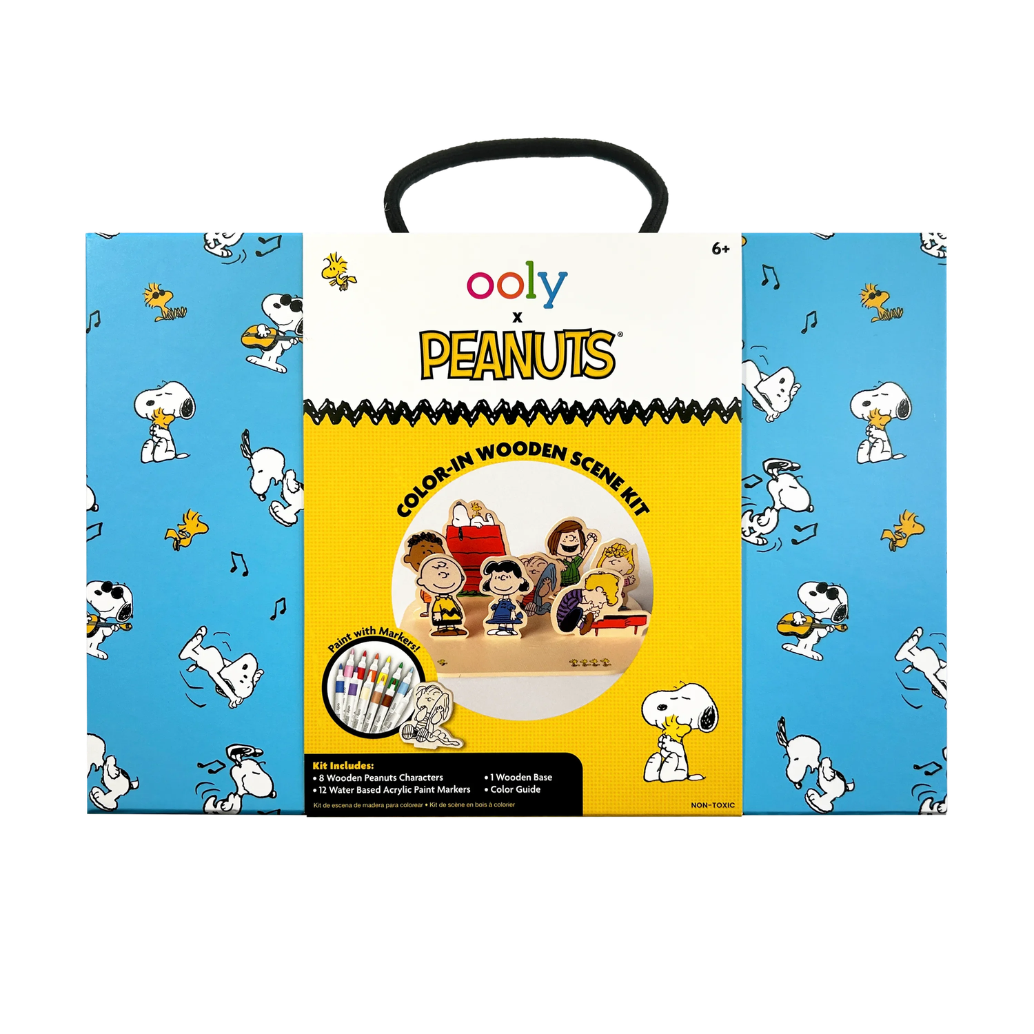 Peanuts Color-In Wooden Scene Kit