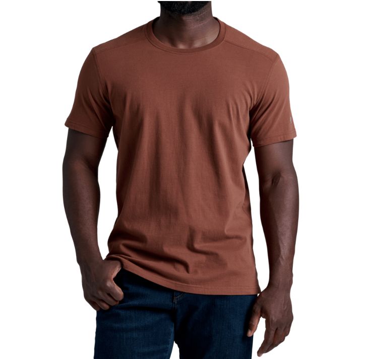 Men's Bravado T-Shirt, Color: Rustic Brick, Size: XL