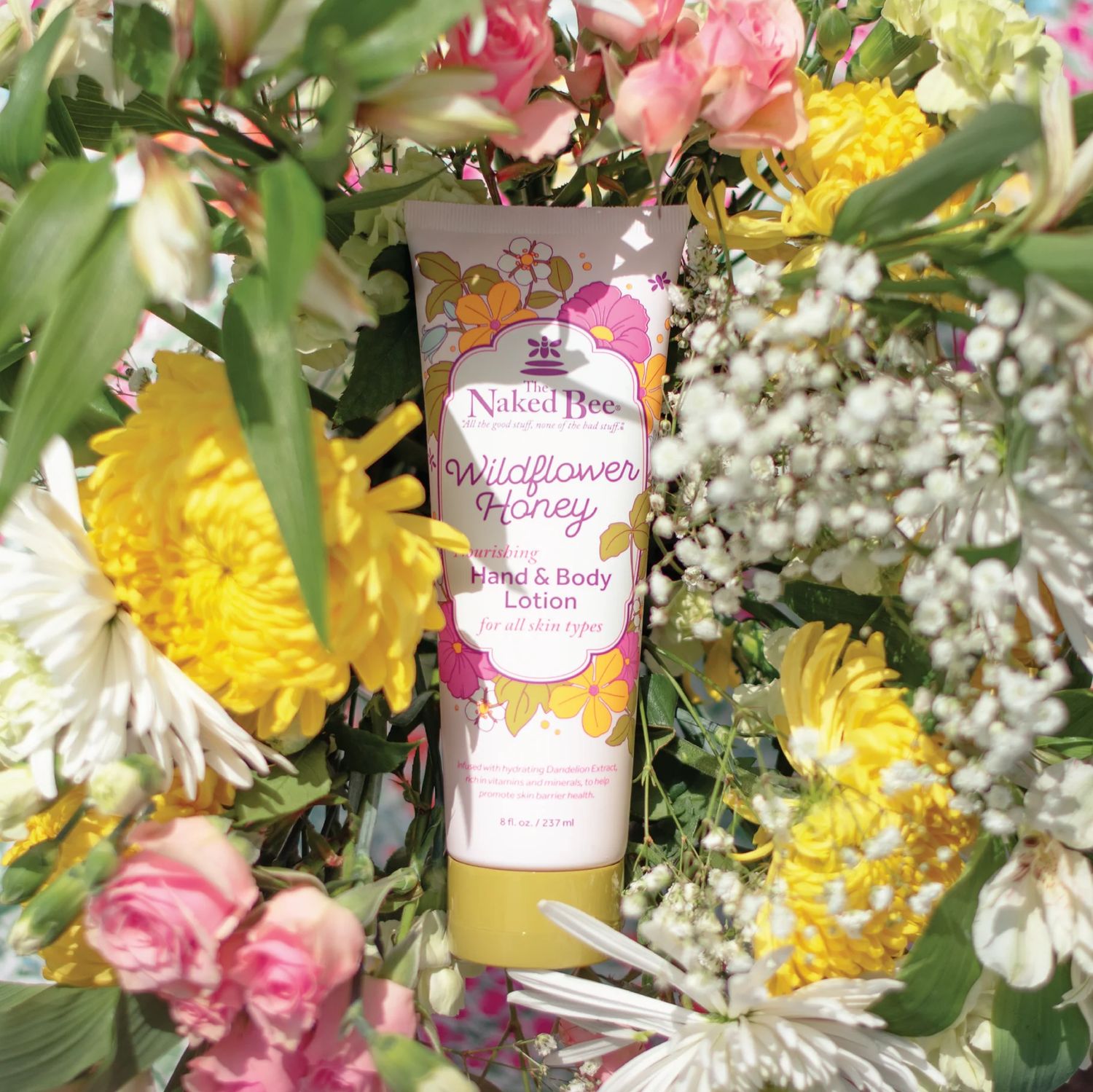 Hand &amp; Body Lotion 8oz-Wildflower Honey