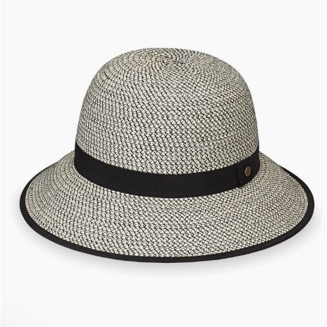 Darby Hat, Color: Ivory/Black