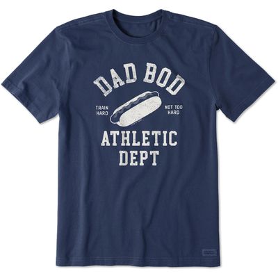 Men&#39;s Dad BOD Athletic Club Short Sleeve Tee Shirt