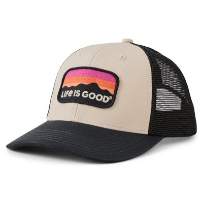 Adult Unisex Sunset Mountain Trucker Cap
