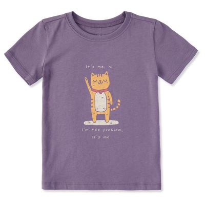 Cat I&#39;m The Problem Short Sleeve Toddler Tee Shirt