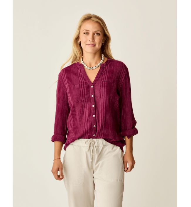 Dylan Gauze Tunic, Color: Nirvana Stitch, Size: Small