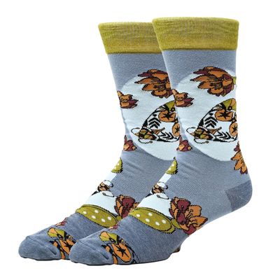 Men&#39;s Crew Socks, Cactus Breeze (d)