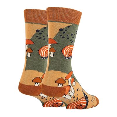 Sock It Up Men's Crew Socks, Hongo Delight