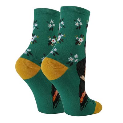 Oooh Yeah Socks Women's Crew Socks, Friducha