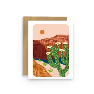 Greeting Card, Cholla