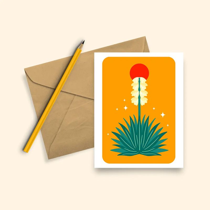 Greeting Card, Yucca