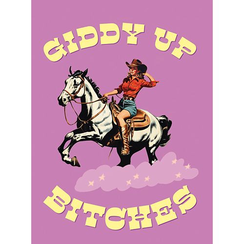 Ranch Rebel Sticker, Giddy Up Bitches