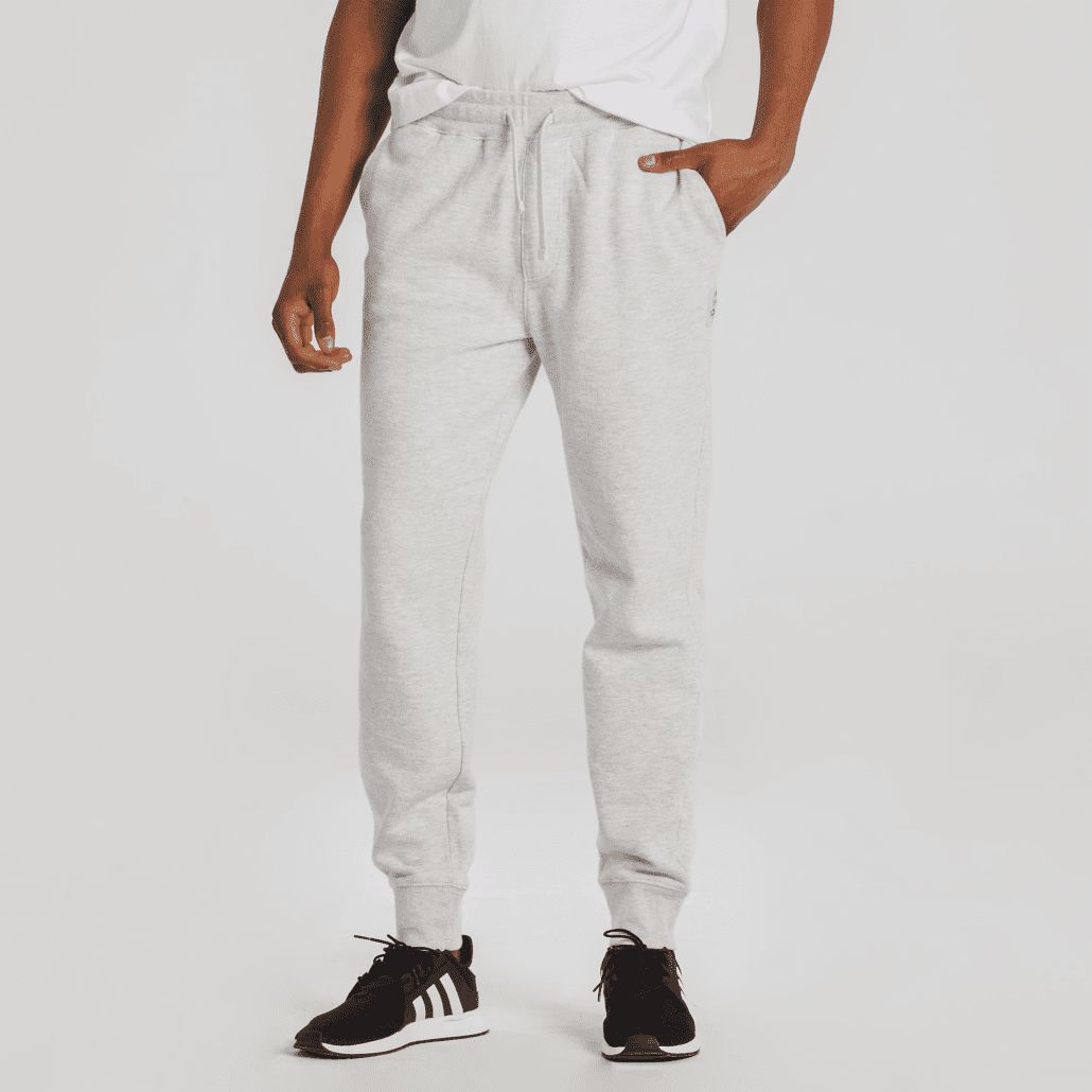 Men&#39;s Simply True Fleece Jogger Pants, Color: Light Heather Gray, Season: F24, Size: Large