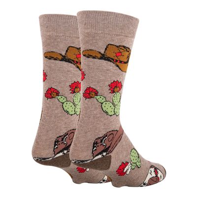 Sock It Up Men's Crew Socks, Sombrero