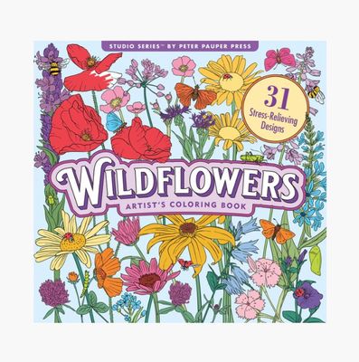 Coloring Book-Wildflowers