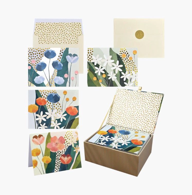 Note Cards-Premium-Floral