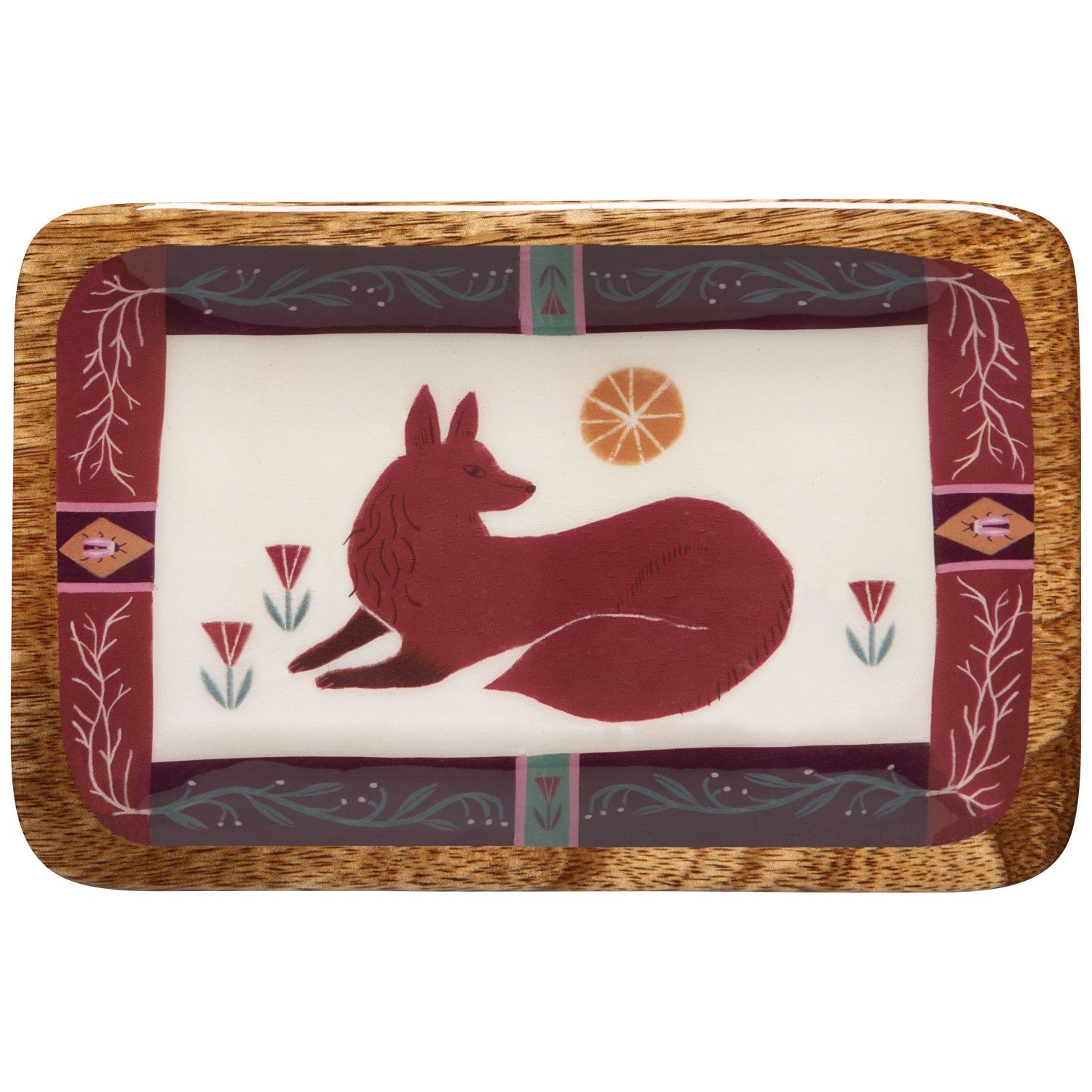 Catch-All Wood Tray - Folktale