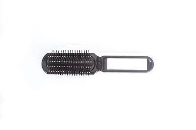 Bass Brushes Fold-Up Brush w/Mirror