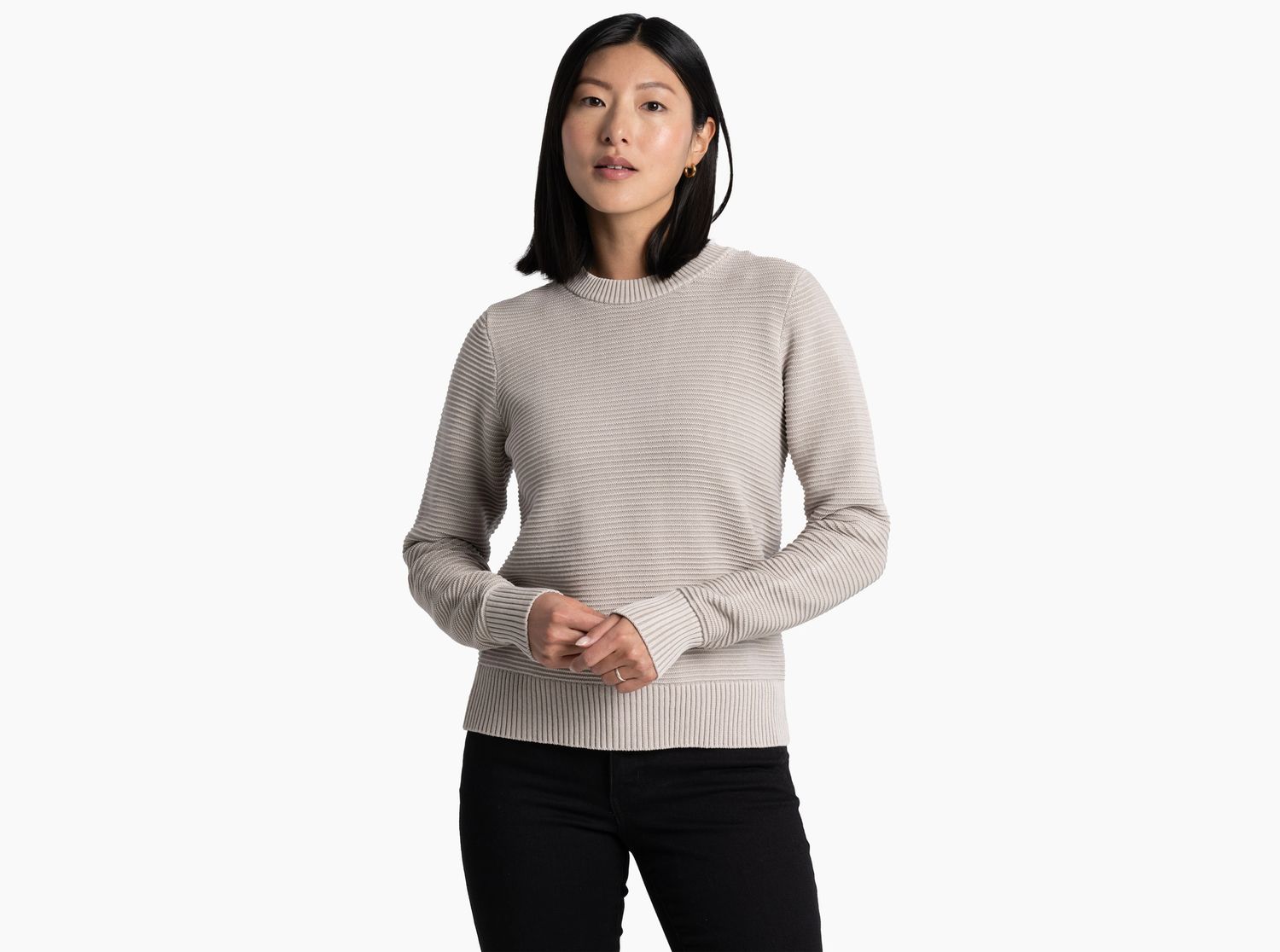 Sofie Women&#39;s Sweater, Color: Moon Light, Size: XS