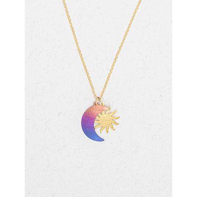 Sun and Moon Necklace