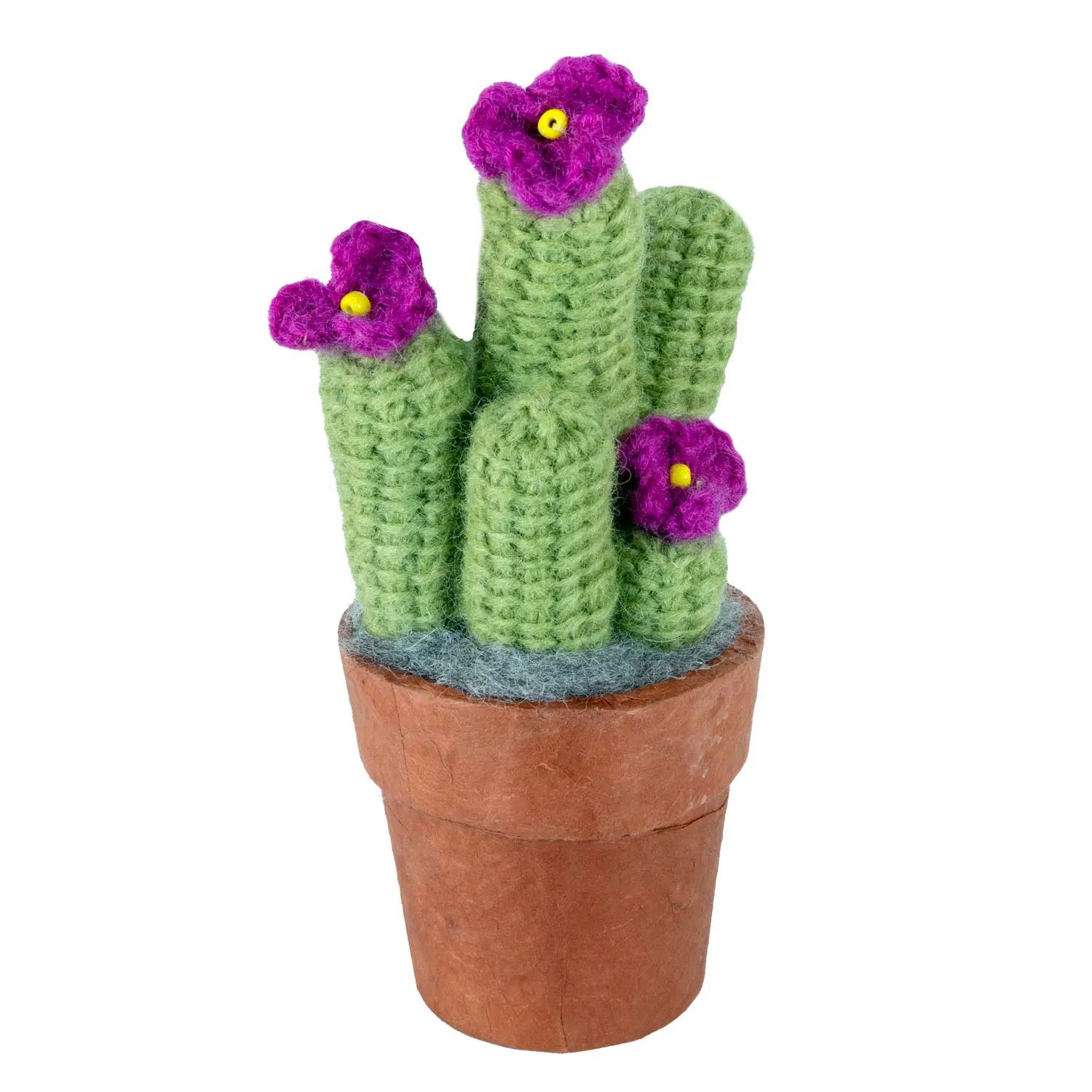 Crochet Ladyfinger Cactus