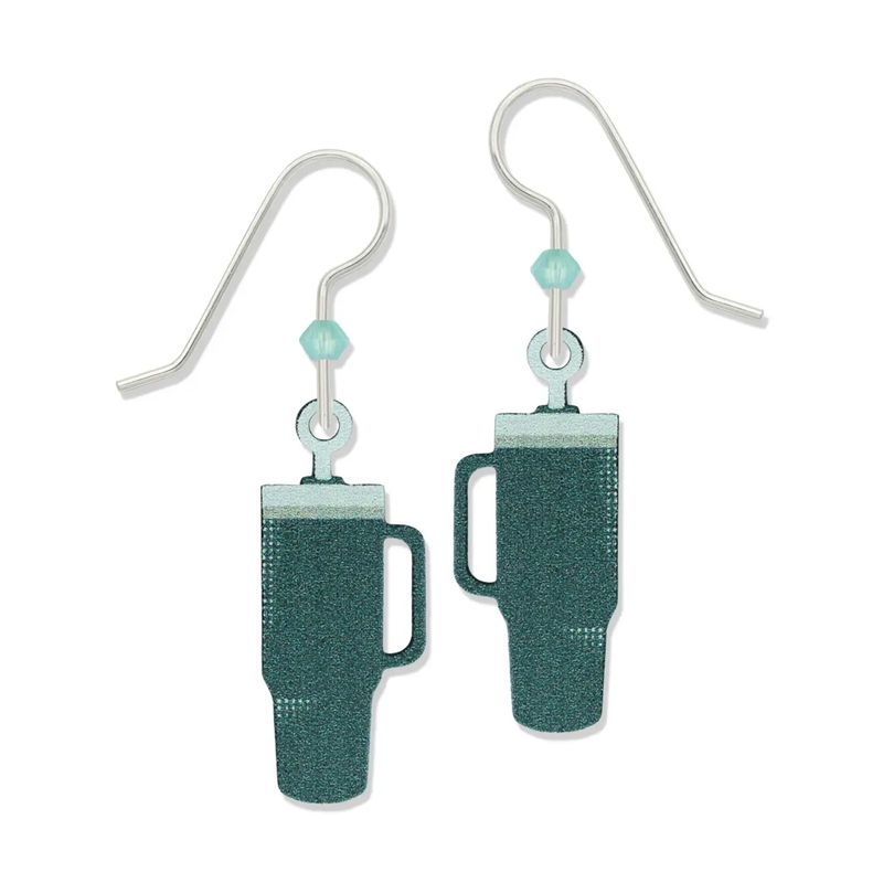 Water Cup with Handle Earrings