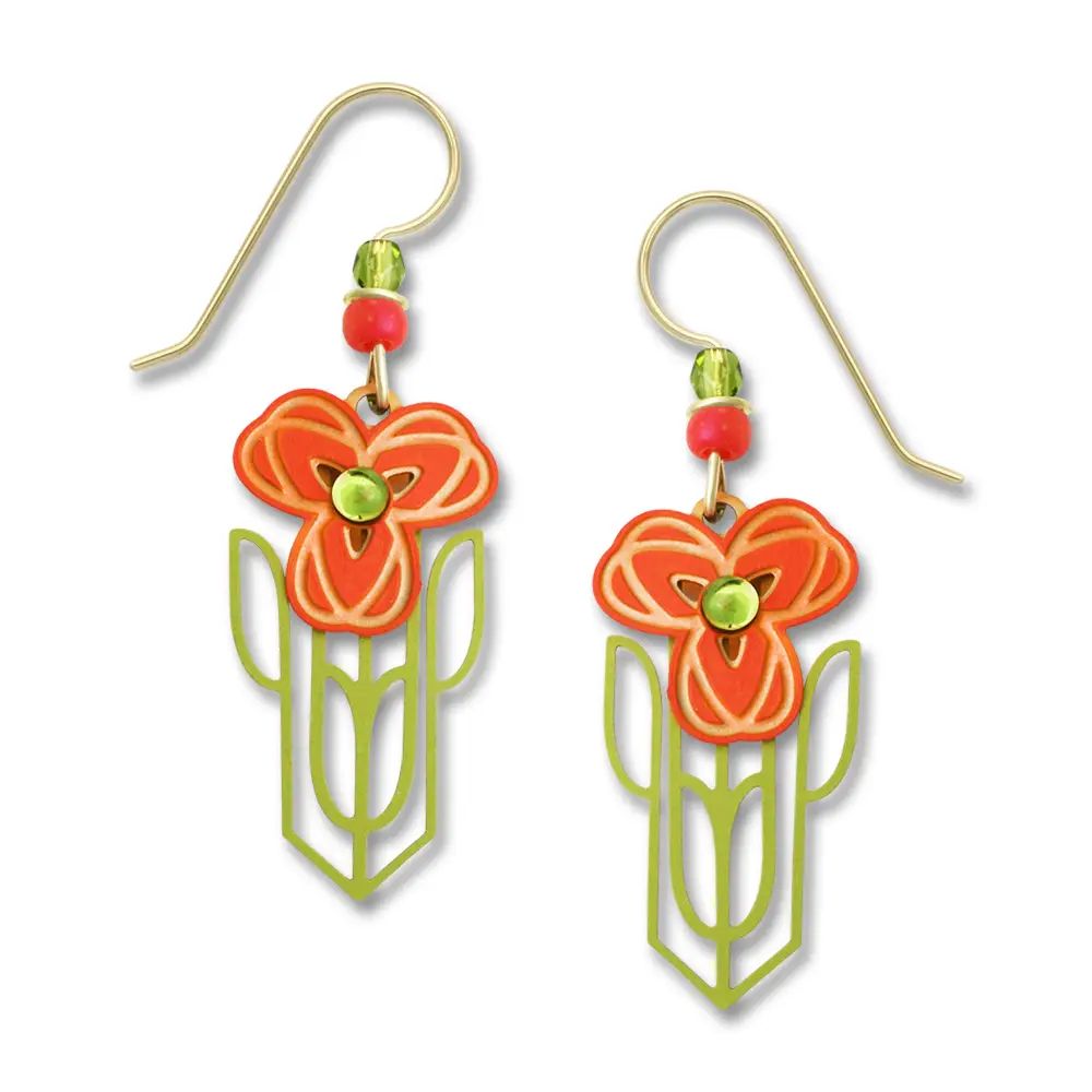 Neuvou Poppy in Orange, Color: Gold