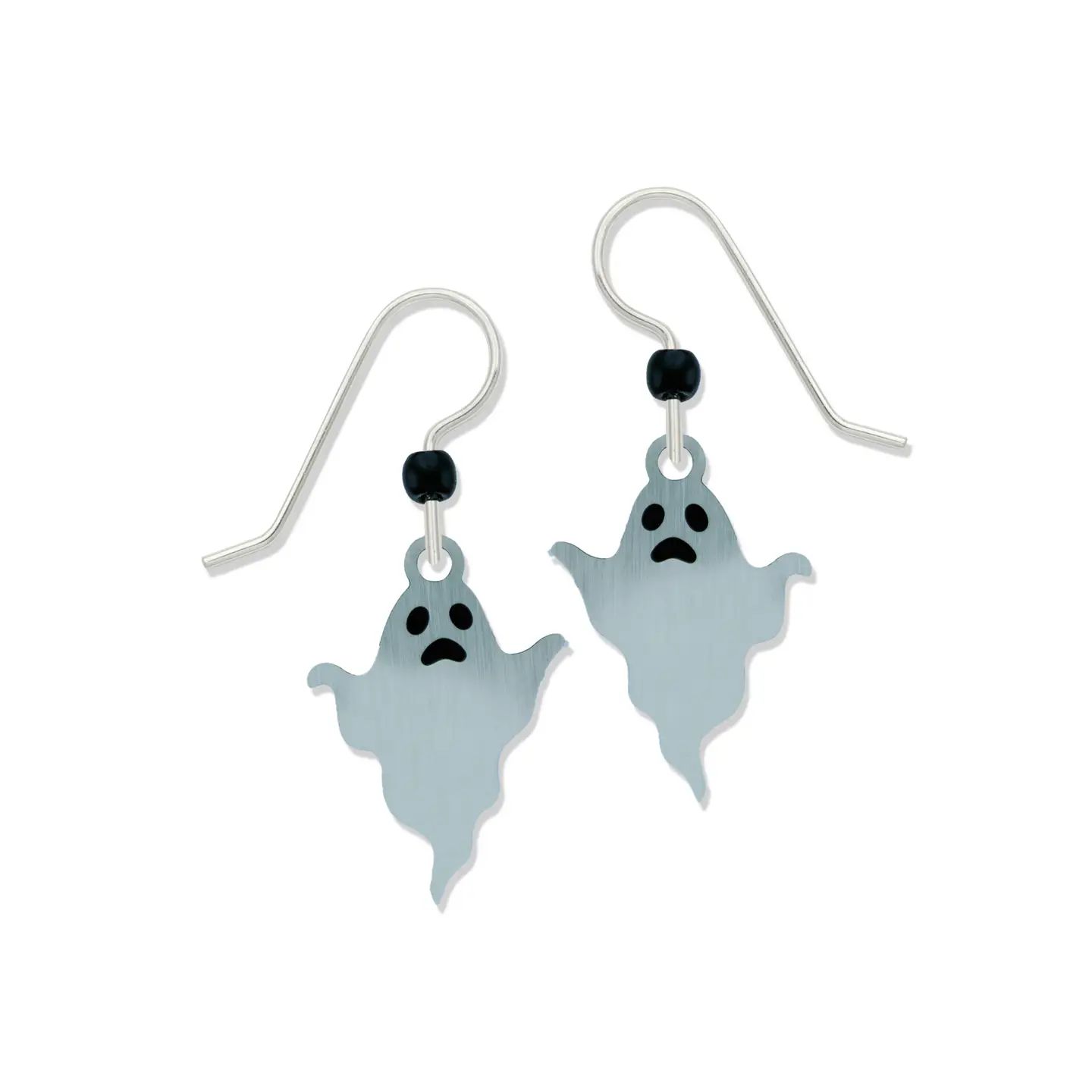 Ghost Earrings, Color: Silver