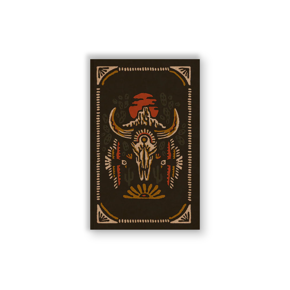 Journal,Kraft Layflat - Desert Skull