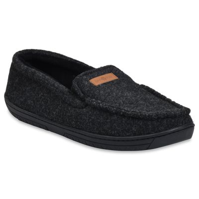 Men&#39;s Faux Wool Mocassin Slippers