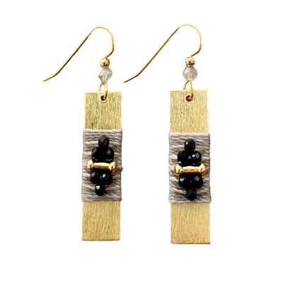 Woven rectangle Crystal Mix