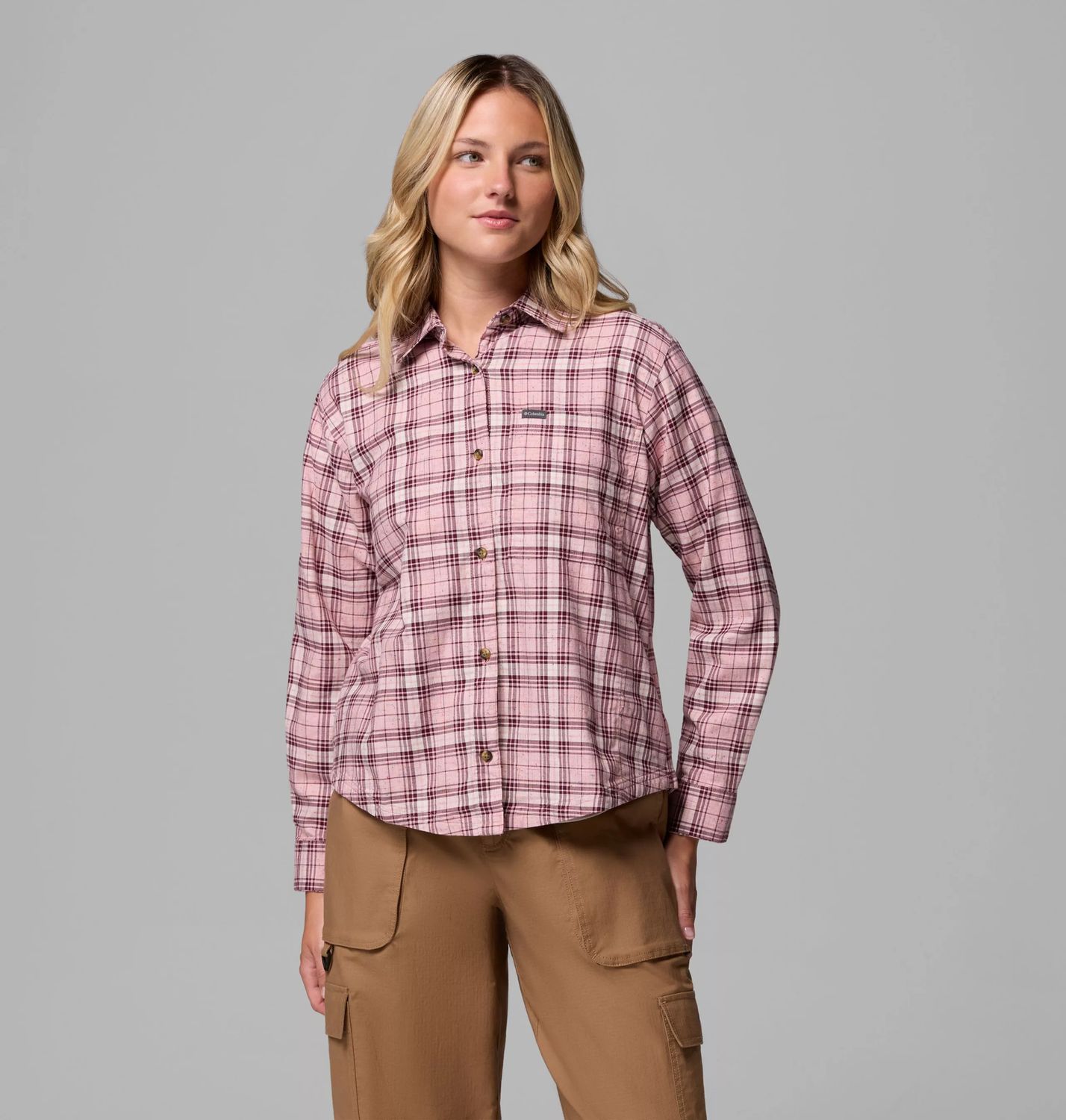 Columbia Blue Point Creek Long Sleeve Women's Shirt
