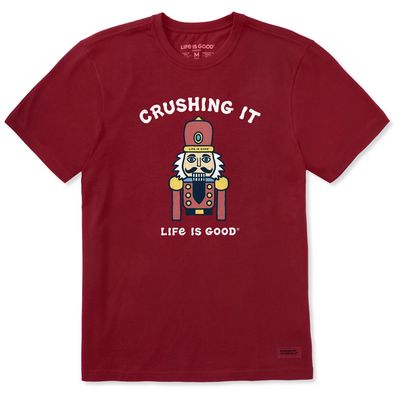 Men&#39;s Crushing It Nutcracker Short Sleeve Tee Shirt
