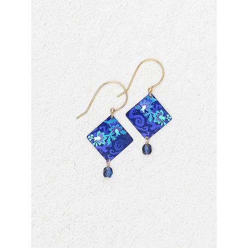 Garden Soiree Earring, Color: Sapphire Blue