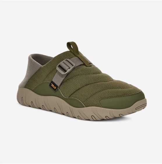 Men&#39;s ReEmber Camp Slipper/Shoe, Color: Dark Olive, Size: 9