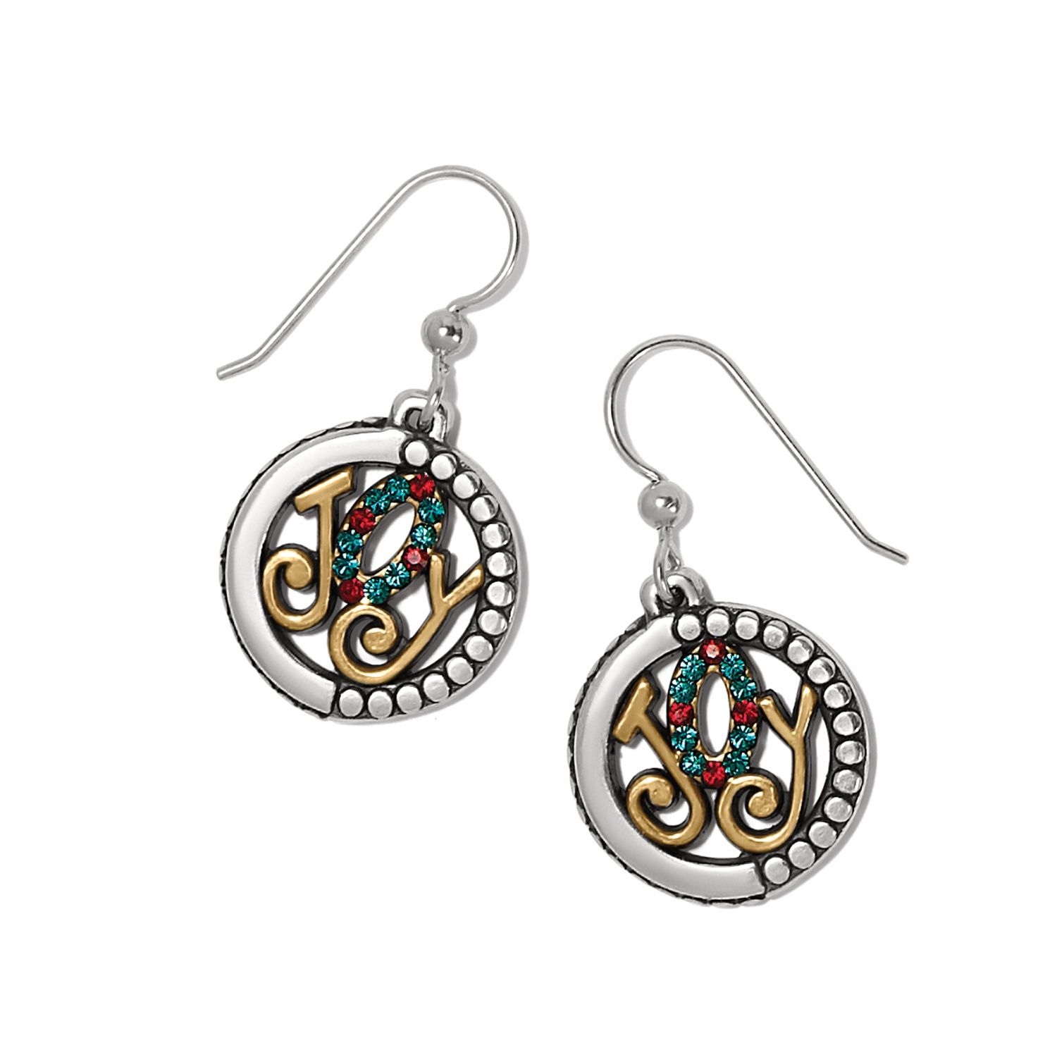 Holiday Joy French Wire Earrings, Color: Gold