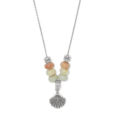 Silver Shells Bay Necklace