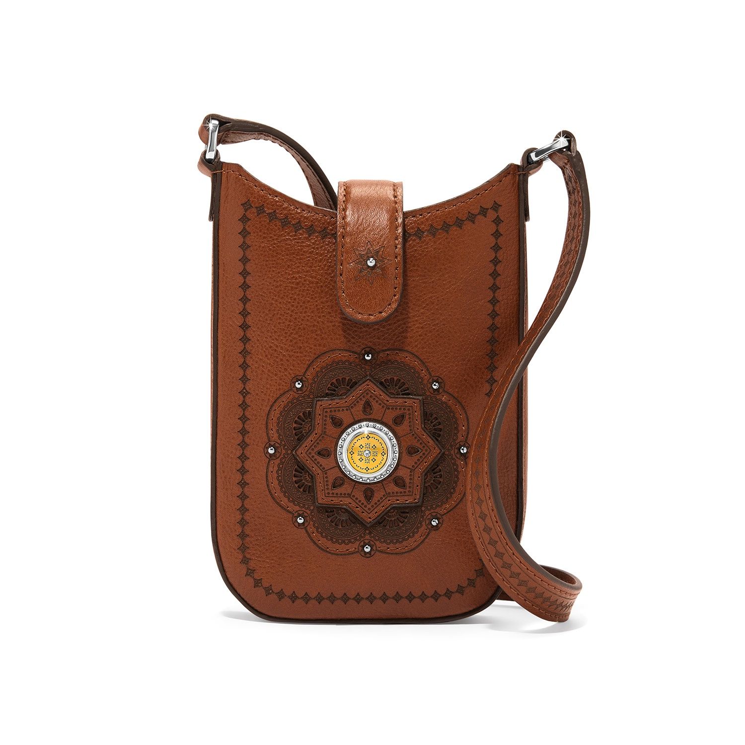 Mosaic Phone Organizer, Color: Russet