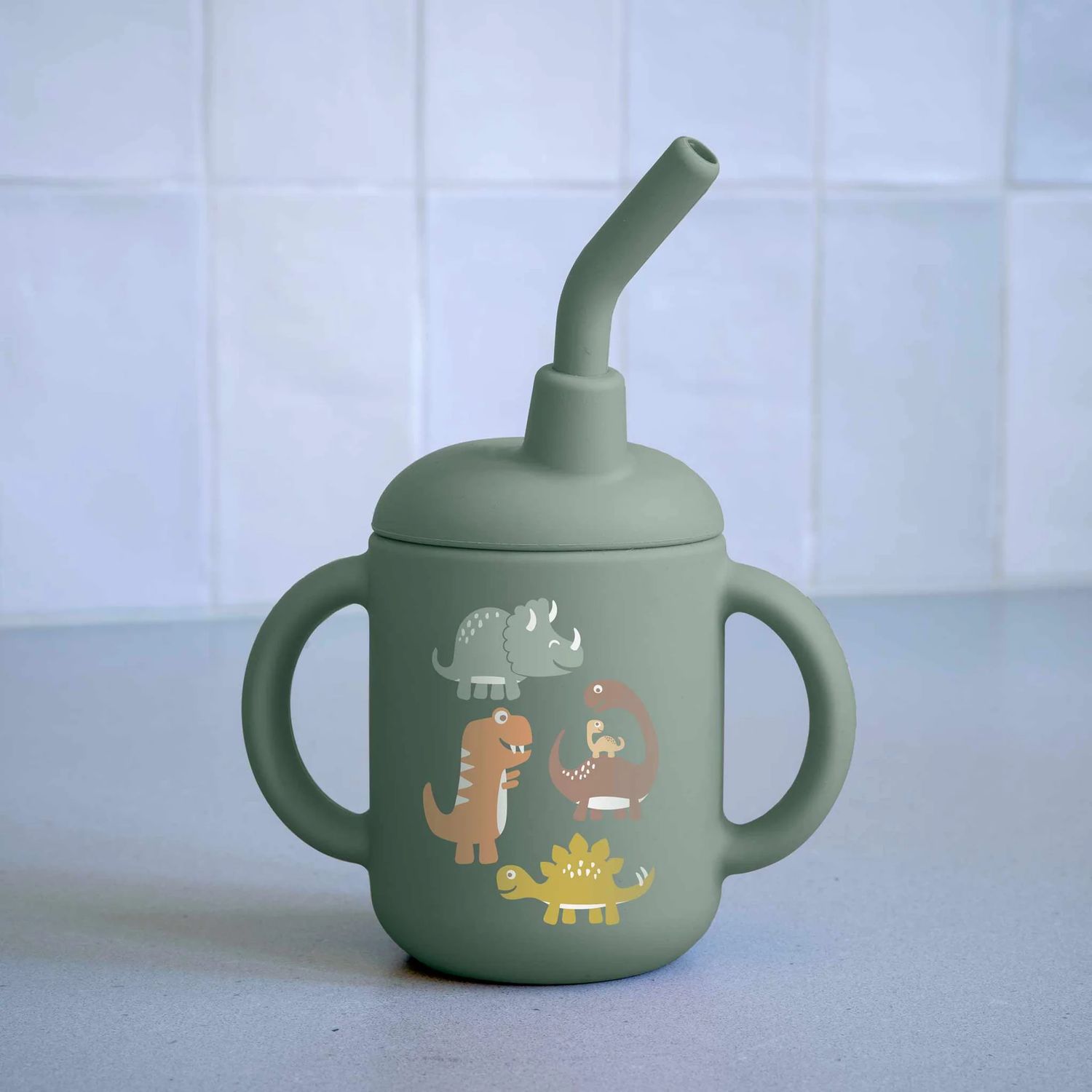 Fresh &amp; Messy Sippy Cup - Baby Dinosaur