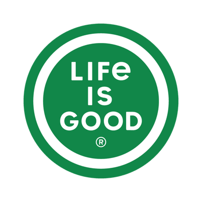 Life Is Good 4 Circle Sticker