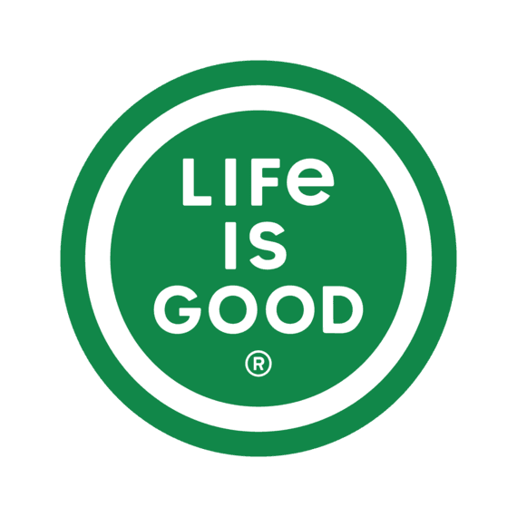 Life Is Good 4 Circle Sticker