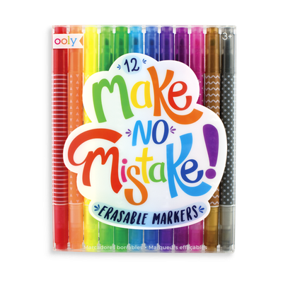 Make No Mistake! Erasable Markers Set Of 12
