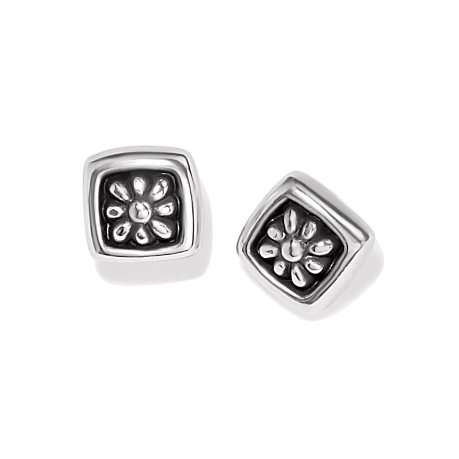 Brighton Daisy Days Mini Post Earrings, Color: Silver