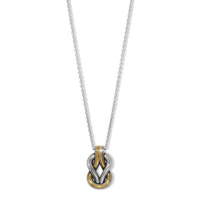 Interlok Harmony Two Tone Necklace