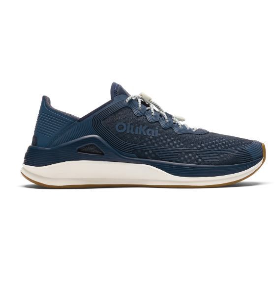 Olukai Ahi Men's Shoes-D, Color: Mood Indigo/Coastal Blue, Size: 9