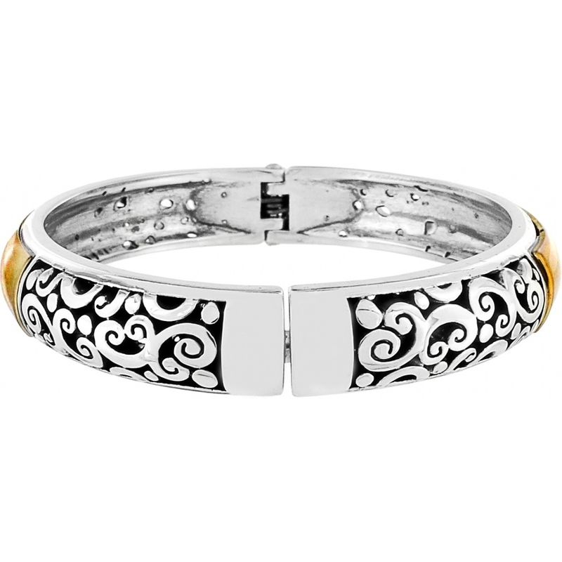 Brighton Catania Hinged Bangle - Gold